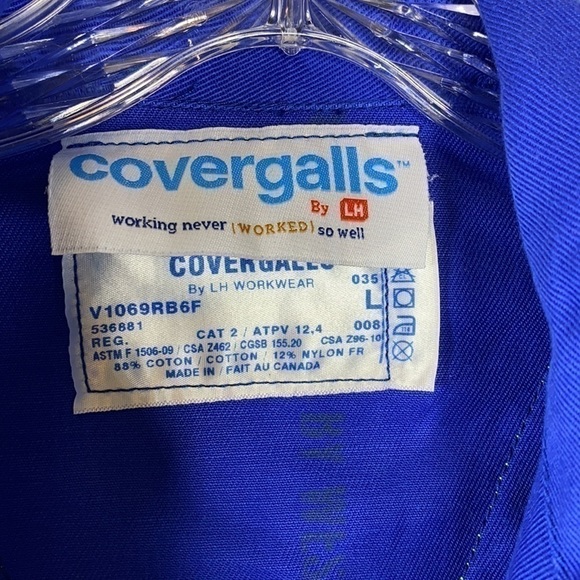 Covergall by LH Workwear 2" Stripe CAT 2 ATPV 12.4 Construction - Picture 9 of 15